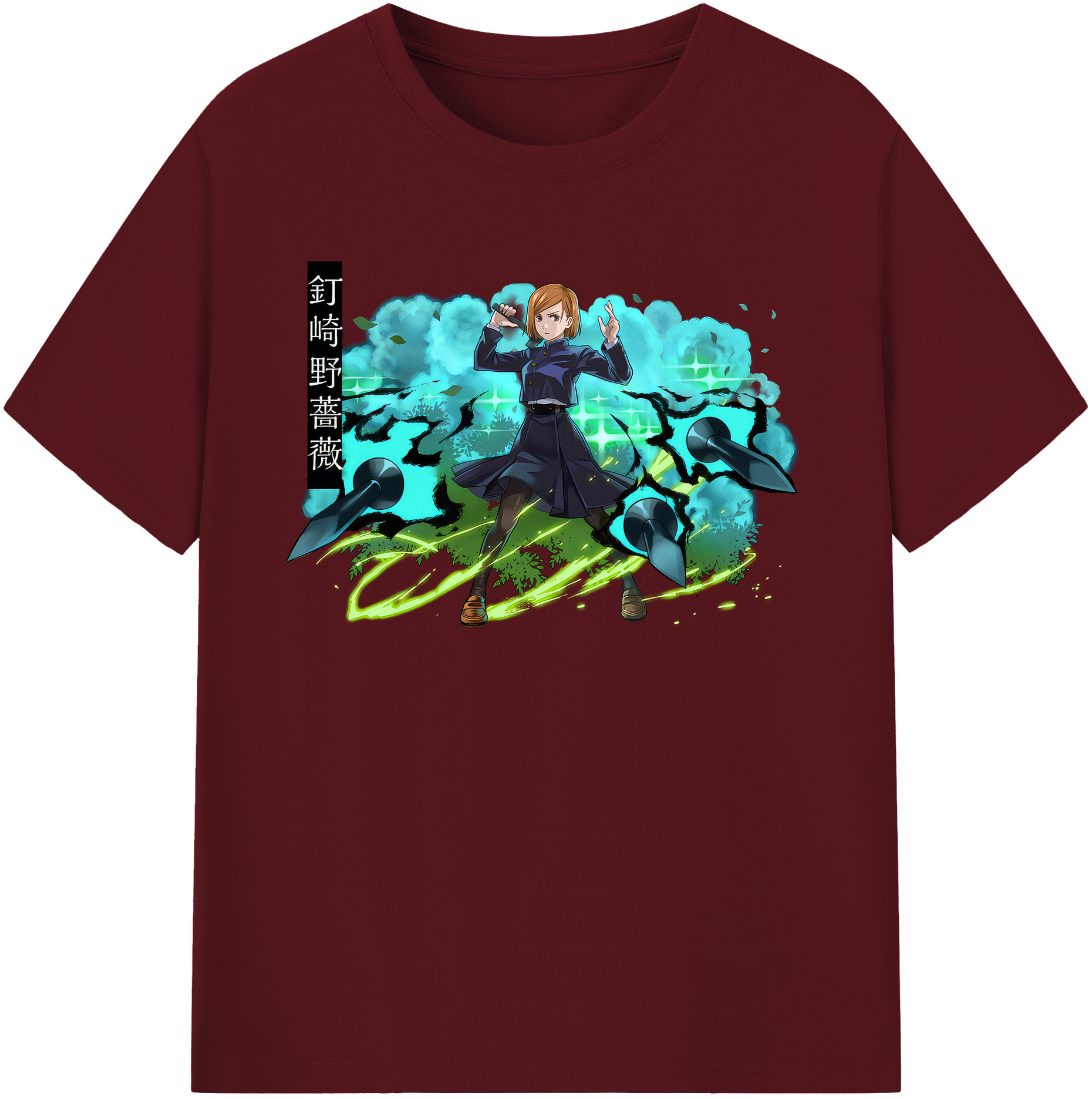（画像用） 呪術廻戦 Jujutsu Kaisen 綿100％半袖Tシャツ（フロントプリント）